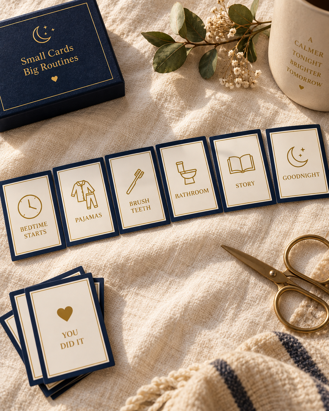 Bonus 2 — Printable Visual Bedtime Card Kit