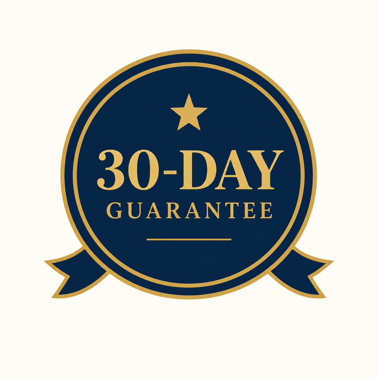 30-Day Money-Back Guarantee badge
